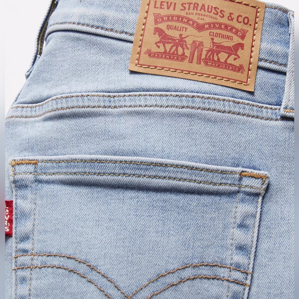 Levi's Women's 720 High Rise Super Skinny Jeans Blue Size 18 W34 L28 - Picture 3 of 12